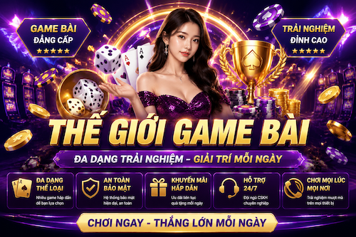 Sảnh game bài Gi88 với nhiều trò bài online phổ biến, giao diện dễ thao tác