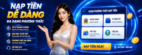 Hướng dẫn nạp tiền Gi88 với nhiều phương thức thanh toán, thao tác nhanh và dễ kiểm tra