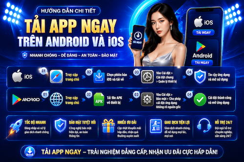 Hướng dẫn tải app Gi88 trên Android và iOS, cài đặt nhanh và an toàn